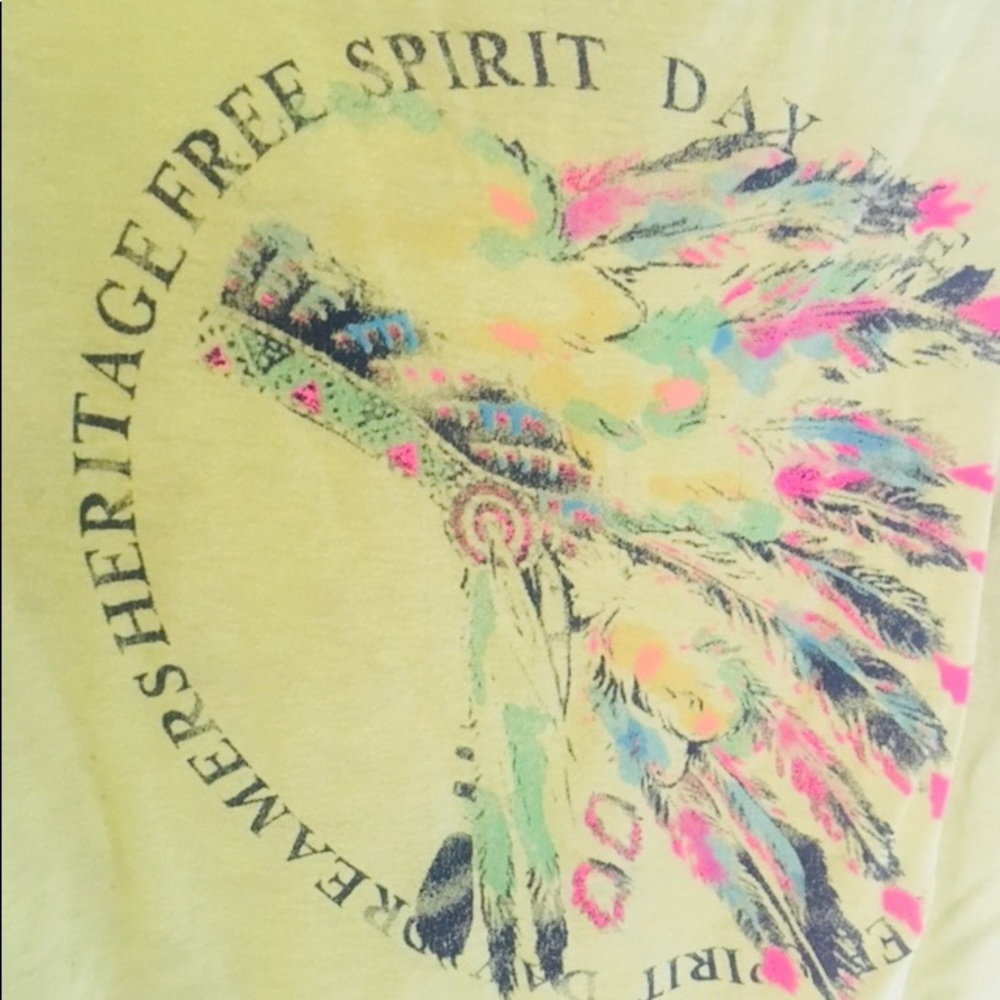 Forever 21 Tribal Crop Top